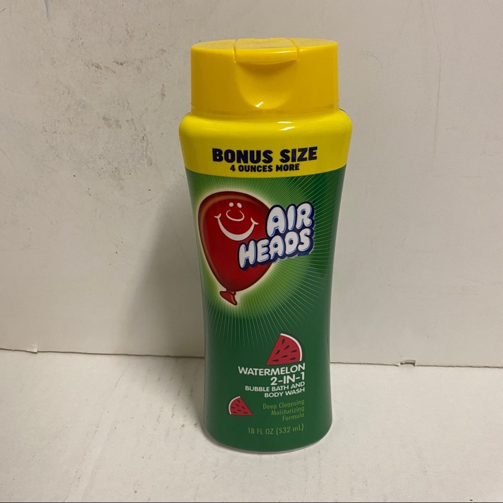 Air Heads Watermelon 2 In 1 Bubble Bath Body Wash